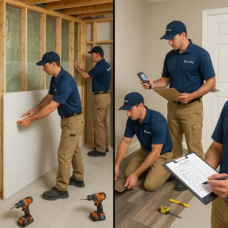 Repairs and Reconstruction process in Van Buren County, MI